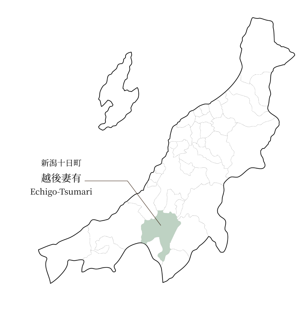 新潟県十日町市の地図